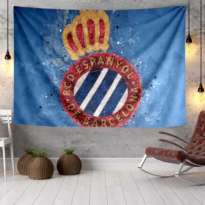 Espanyol Fc Stadium Tapestry, Unique Design Tapestry, Wall Decor for Bedroom,Livingroom, Playroom,Heartwarming Fan Holiday Gifts