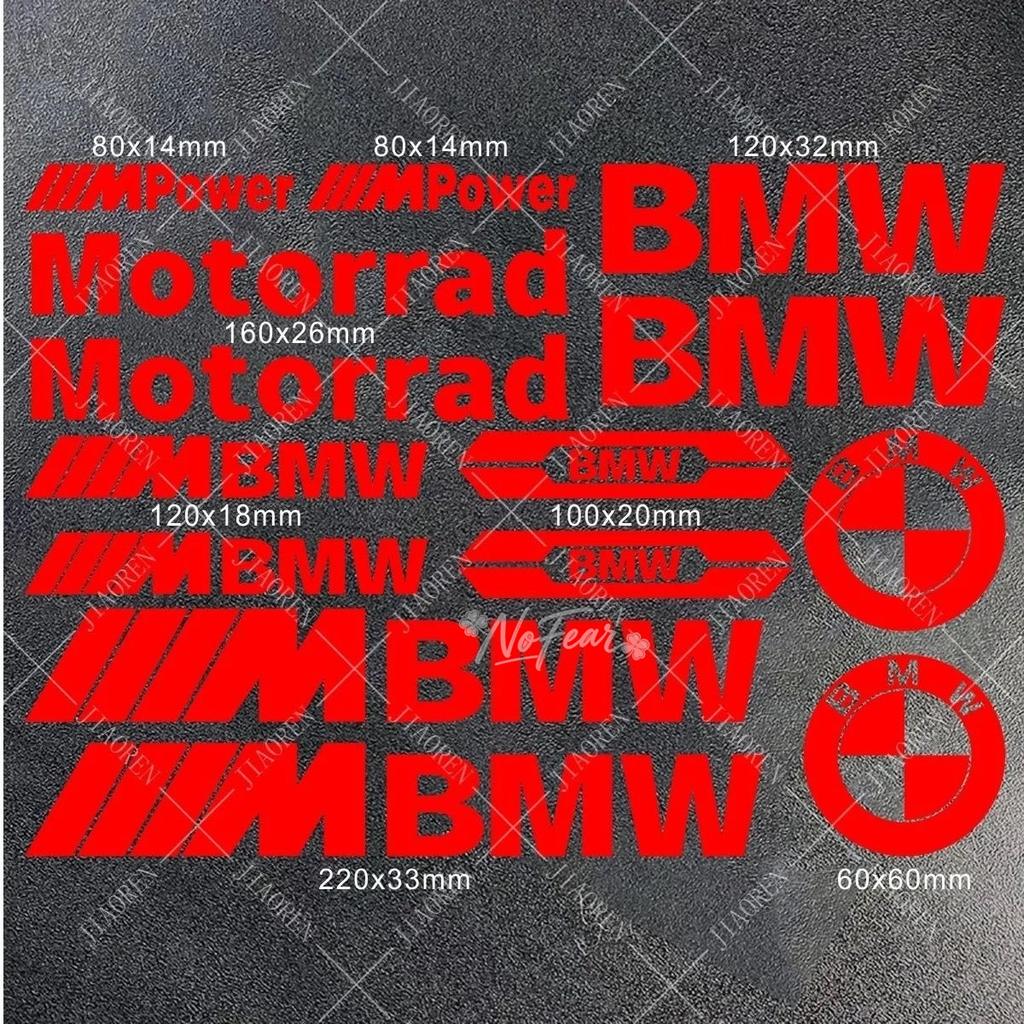 Vinyl Sticker Logo  For BMW E93 F10 F20 F30 F40 F15 F25 F26 F31 F49 F86 M3 M5 X3 x1 e46 M Motorcycle Tank Helmet Car Bike Decal blhn58