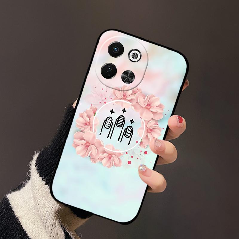 For Tecno Spark 30 5G Case KL8 Soft Silicone TPU Cartoon Painted Phone Cover For Tecno Pova 6 Neo 5G Shockproof Bumper Fundas