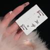 Dark Style Japanese & Korean Heart Stud Earrings & Ear Cuffs Set - Chic, Sweet, Trendy Six-Piece Jewelry for Cool, Spicy Girls