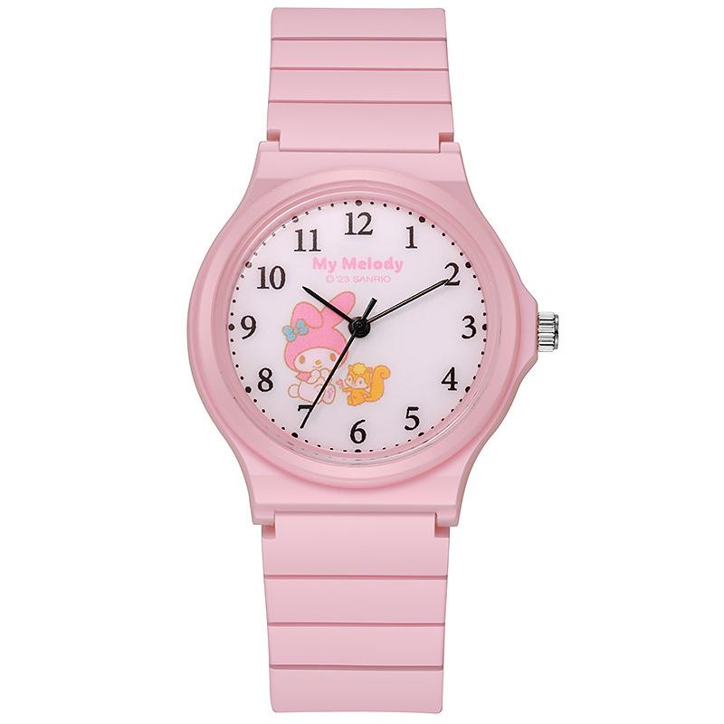 Cartoon Watch Cute Children'S Watch Quartz Watch For Primary And Secondary School Students Exam Watch Silent Pointer