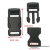 10mm Mini Buckle Nylon Pet Harness for Small Dogs, Adjustable DIY Craft Strap