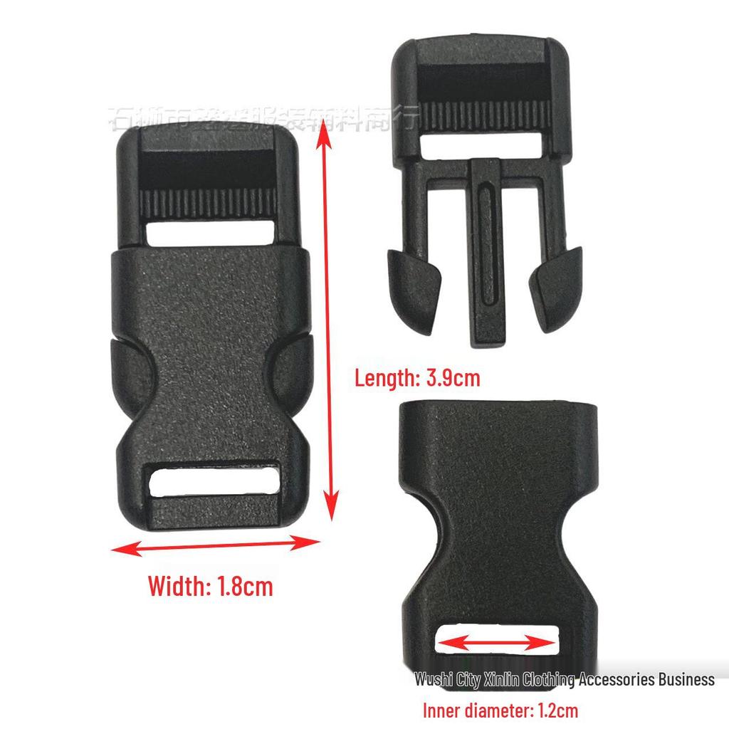 10mm Mini Buckle Nylon Pet Harness for Small Dogs, Adjustable DIY Craft Strap