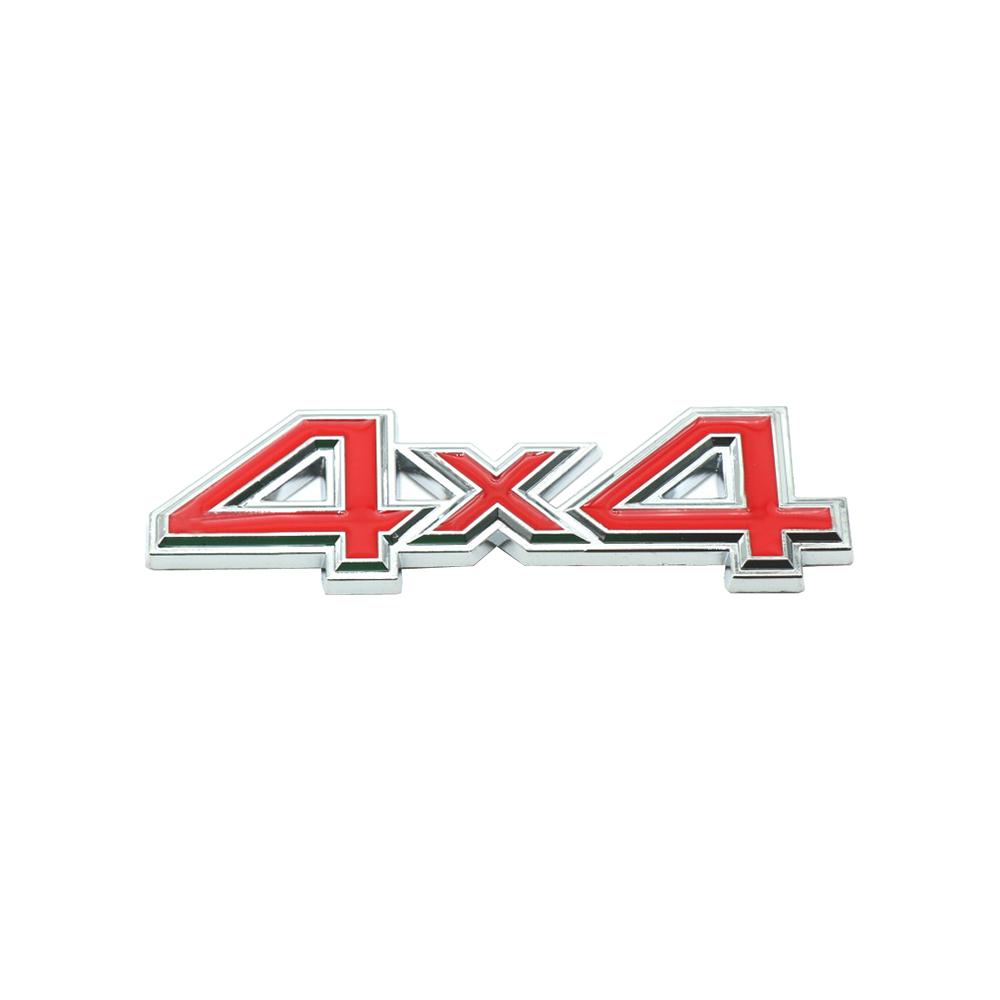 

1Pc 3D Metal 4X4 Four-Wheel Drive Fashion Styling Car Sticker Emblem Badge Universal Car Accessories Decorative Stickers