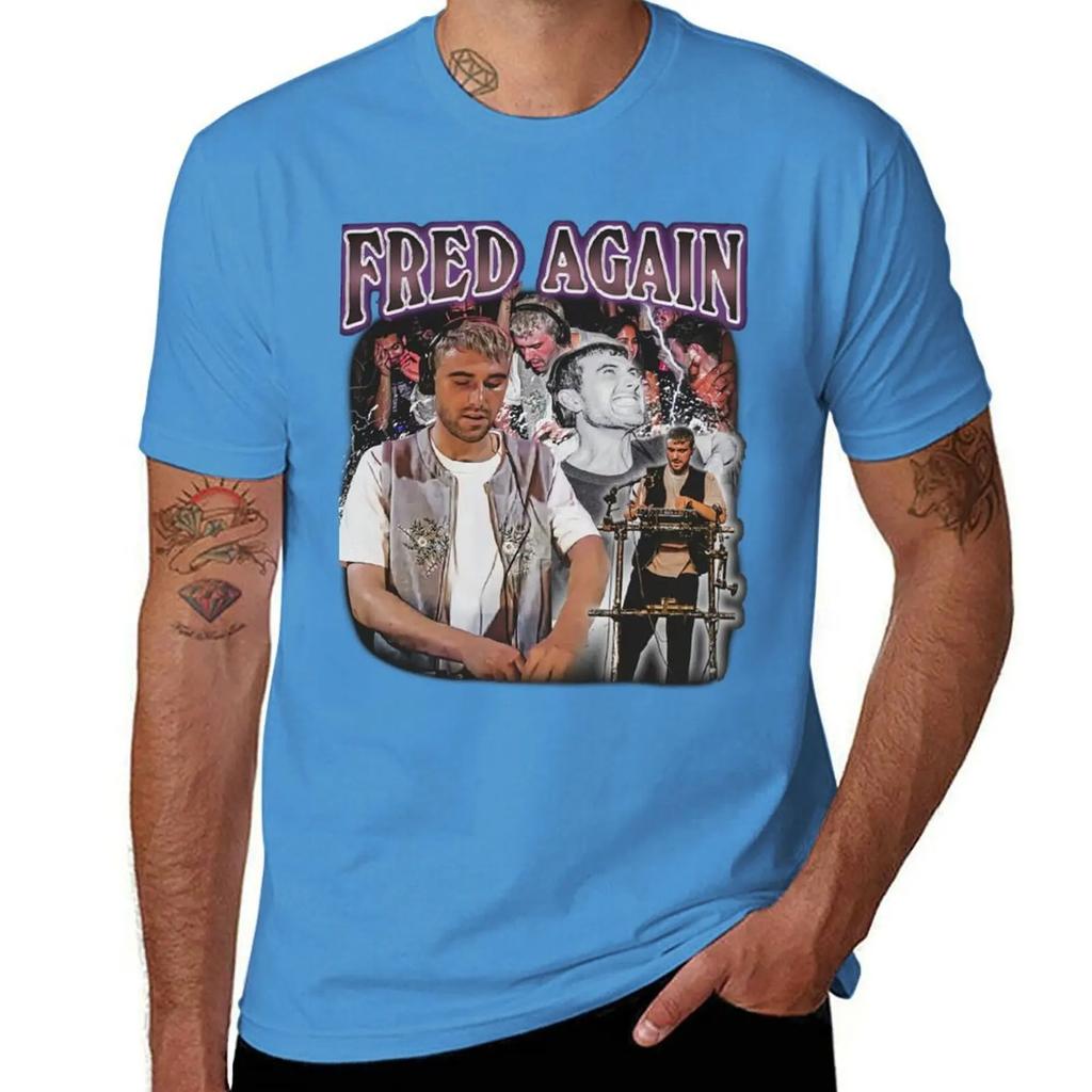 Fred Again Vintage T-Shirt oversized für einen Jungen Sweatshirts, Herren