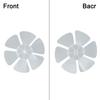 Plastic Fan Blade Blade Low Noise Transparent Black Inch Plastic Fan Blade Blade PP Plastic Easily Disassembled
