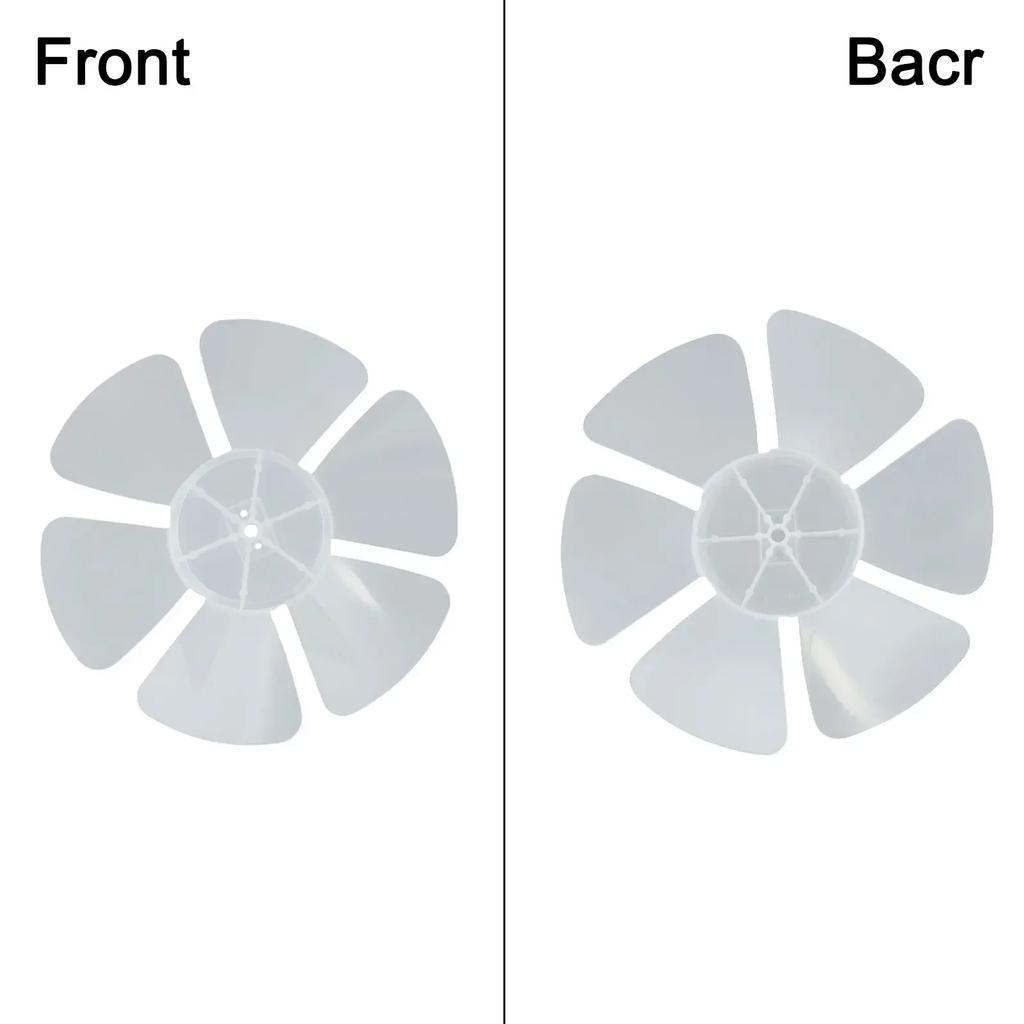 Plastic Fan Blade Blade Low Noise Transparent Black Inch Plastic Fan Blade Blade PP Plastic Easily Disassembled