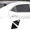 For Toyota Corolla 2014-19 Glossy Black Quarter Window Louver Shutter Side Vent