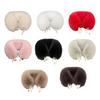 Kragen Plüschkragen Pelziger Schal Warmes Winteraccessoire Weiches Polyester Für den Täglichen Gebrauch Nackenwärmer