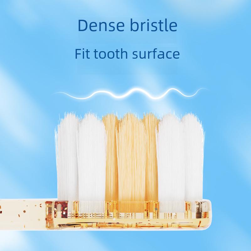 Kashawanmao Adult Soft Bristle Wide Head Toothbrush for Advanced Cleaning