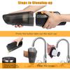 Handheld Strong Vacuuming Portable Rechargeable Vacuum Cleaner Wired Wireless Household Dust Collector Car Dust Collector