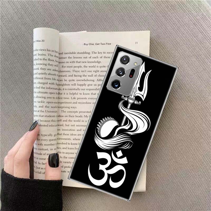 Om Symbol Meditation und Kreativität Handyhülle Für Samsung Galaxy S25 Edge S24 S23 FE S22 S26 Ultra S21 S20 S10 Plus Capa Sof