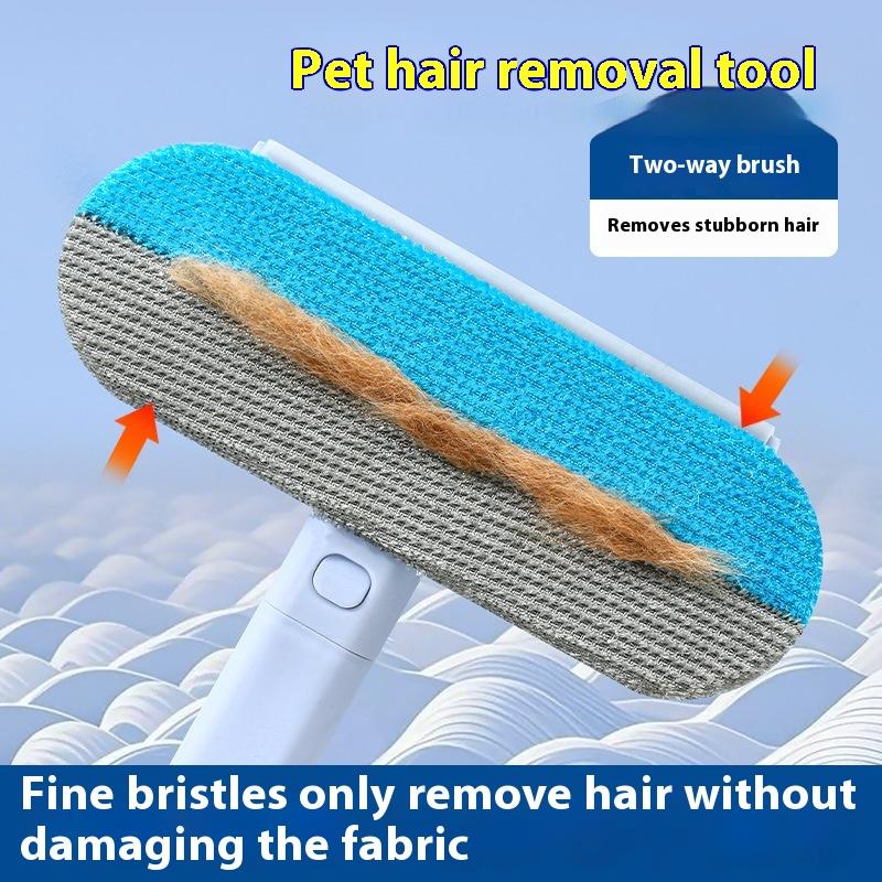 Multifunctional Pet Hair Remover Brush With Long Handle – Window Cleaning & Pet Fur Removal Tool For Cats And Dogs