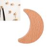 Wooden Wall Hook Lightweight Adhesive Hook with Natural Wood Grain Design Hook for Items Kids Schoolbags Hats Scarves