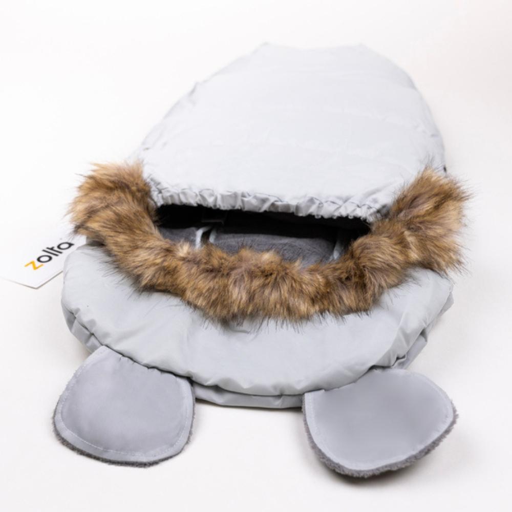 Baby Sleeping Bag for Stroller, Sled, Gondola, Winter, Warm Fur