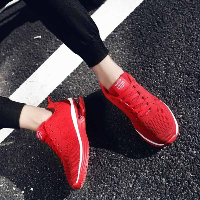 Women Men Sports Shoes Unisex Fashion Running Shoes Lovers Shoes Comfortable Breathable Mesh Shoes
