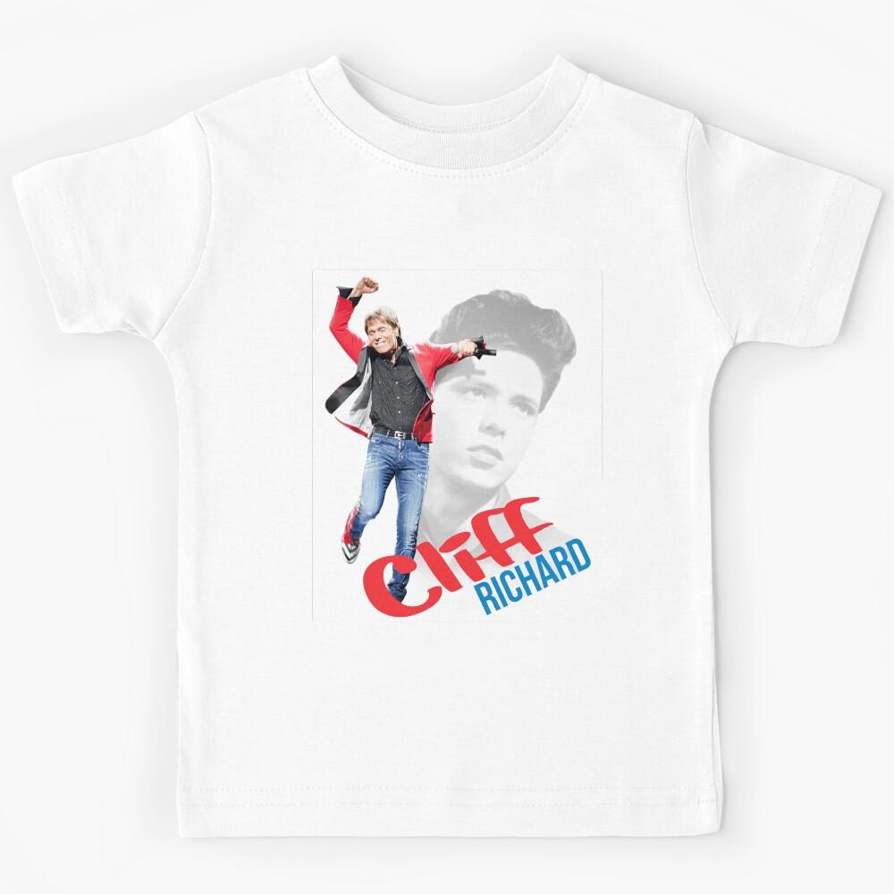 Best Clear Design of American Legend Singer Songwriter Actor Cliff Richard Kids T-Shirt 160