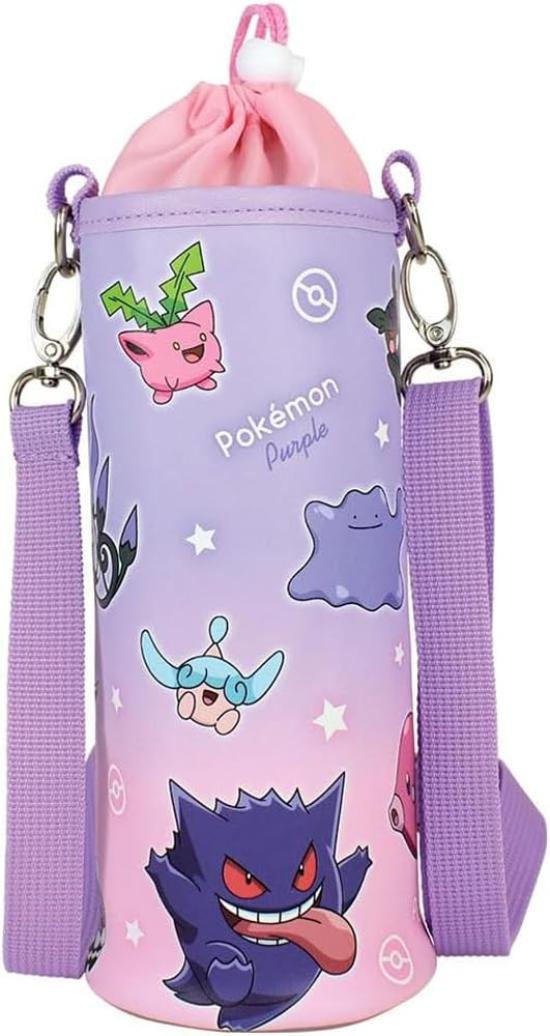 

T S FACTORY Чехол для пластиковой бутылки Pokemon, Большой, Градиентный фиолетово-розовый