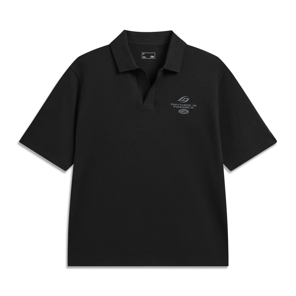 Li Ning Sports Lifestyle Series Polo Shirt With Brand Logo Unisex Polo Shirts APLW293-1