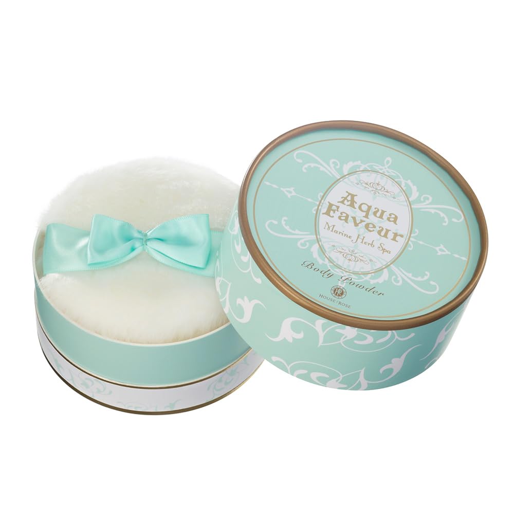 House of Rose Aqua Favour Marine Herb Spa Body Silky Crystal 47g Powder, Smooth, Pearl,