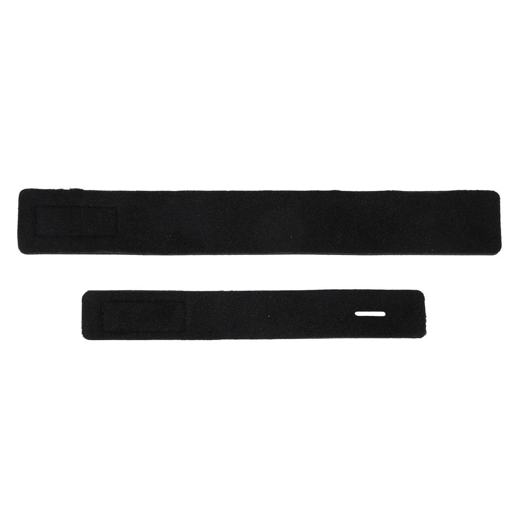 2Pcs Elastic Fishing Rods Tie Holder Strap OK Cloth Fixing Band Strong Elasticity Hook and Loop