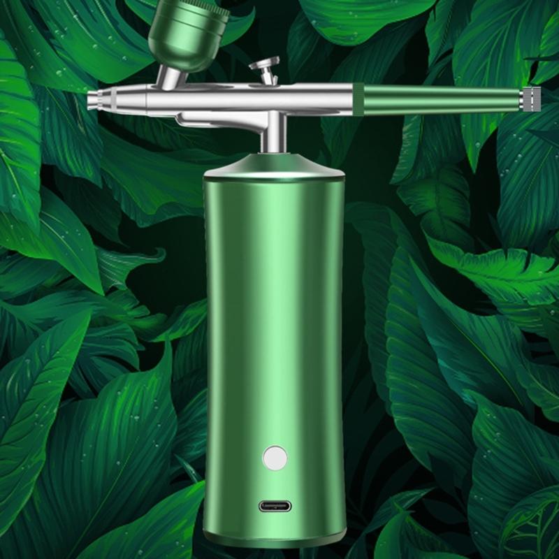 Wireless Airbrush Set with Compressor Handheld Airbrush Kit Auto Handheld Air Brush Guns Sets with 0.3mm Nozzle