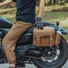 Retro Style Saddlebag Motorcycle Tool Bag Waterproof Travel Luggage Storage Bag Over Saddlebags Motorbike Accessories