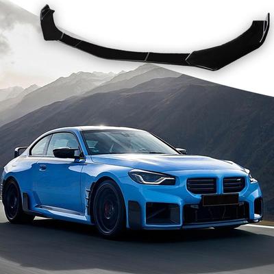 Front Bumper Lip Body Kit Front Bumper Lip Splitter Lightweight Front Body Shovel Front Lower Lip Spoiler Air Dam Trim Body Kit