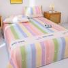 Skin-friendly Flat Sheet Simple Style Bed Sheets Printed Bed Linen Home Flat Bedsheet roupa de cama (Pillowcase Need Order)