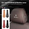 Car Seat Headrest Pillow Pad Protective Cover Accessories For 159 Giulietta Giulia 147 Mito 156 159 166 GT Stelvio
