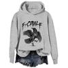 Ladies Fashion Casual Long Sleeve Printed Round Neck Hoodie Pullover Top