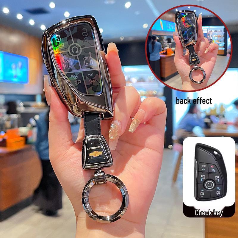 Chevrolet Equinox 2025 Premium Key Case with Metal Buckle - Full Coverage Accessories