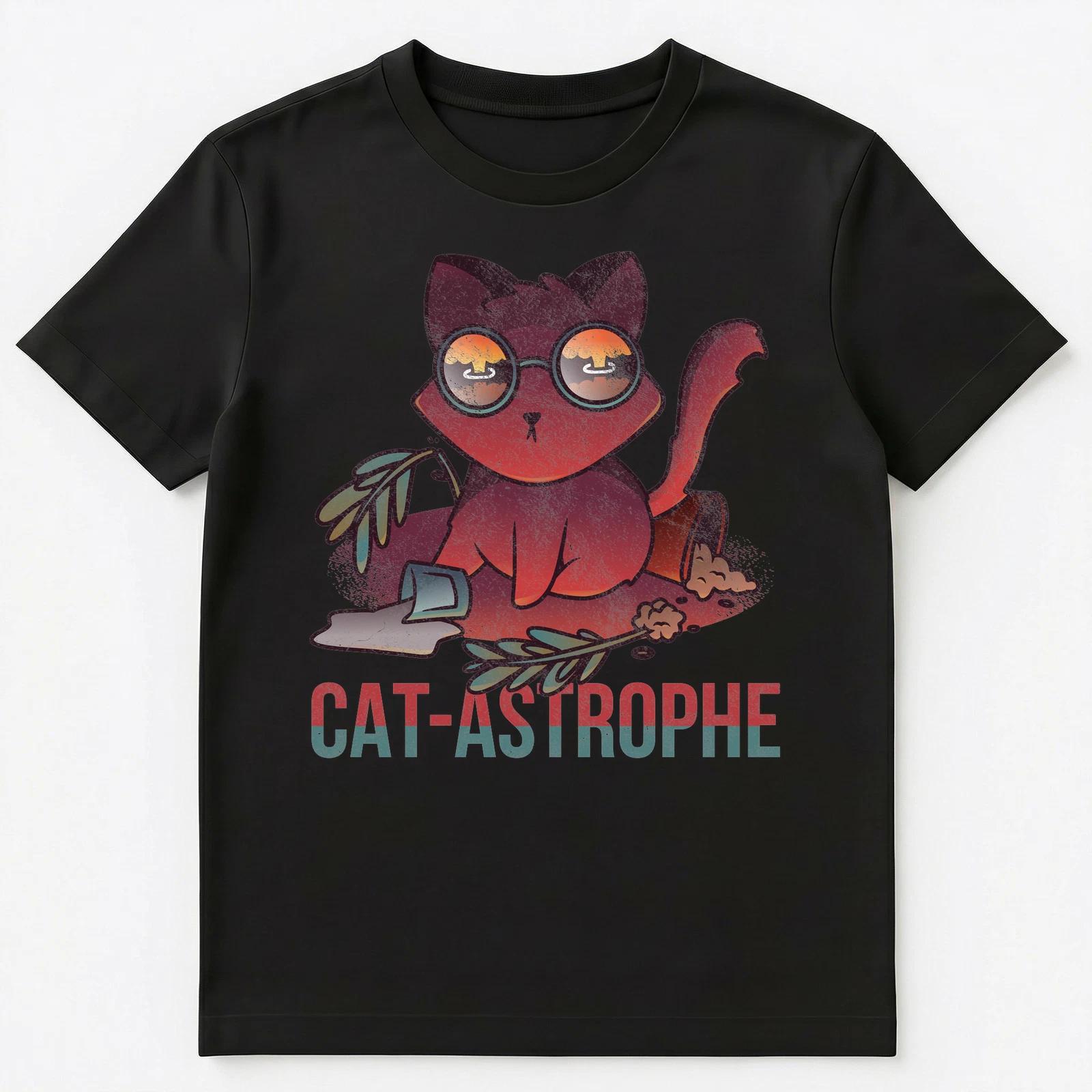 Funny Cat Pun Unisex T-Shirt 3XL