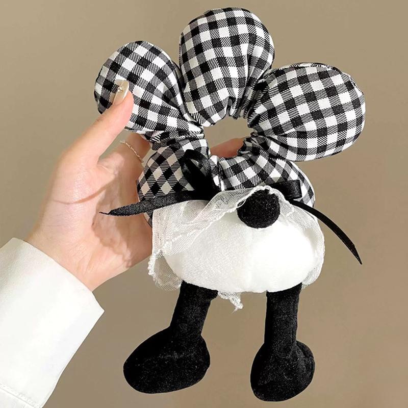 

1 шт. Изысканная повязка на голову с цветочным дизайном, Забавные аксессуары для волос, Высококачественные резинки для волос, Заколка для волос, Головной убор, Подарок, Многоцветный A чёрный