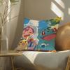 Pokemon Charizard Anime Plush Pillow Cover Soft Short Plush Cushion Cover For Sofa Bedroom Living Room Home Decor Gift