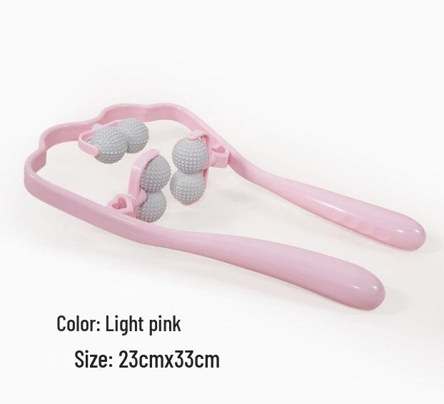 

Ручной массажер для шейного отдела позвоночника с двумя шариками и корректор для шеи