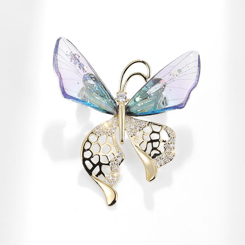 New brooch high-end high-end pin exquisite suit corsage wholesale fixed clothes
