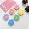IPones 15 Finger Ring Griptok Expanding Stand Cute Flower Folding Expandable Mobile Phone Grip Holder Socket Pocket Support for