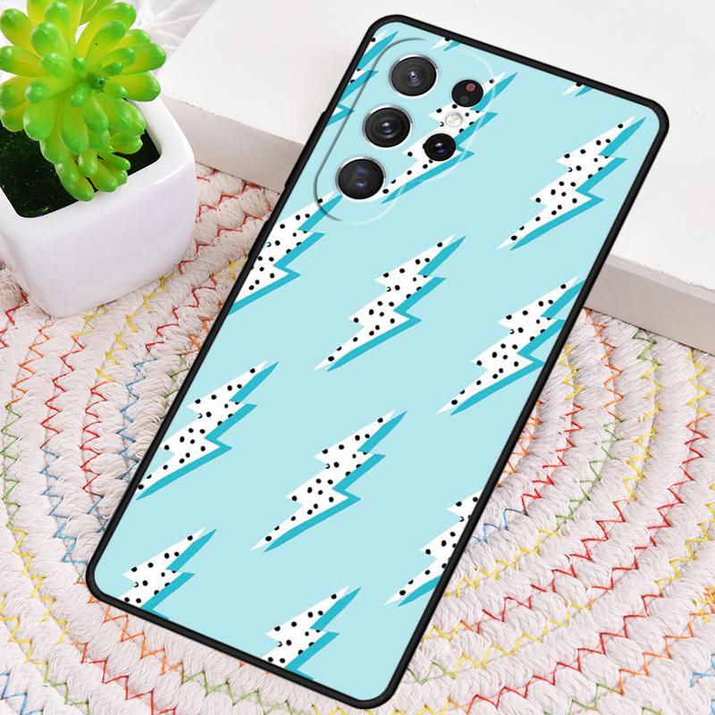 Blitz Polka Dots Stern Niedliche Silikon Handyhülle Für Samsung Galaxy note 10 pro S26 S25 S24 S23 S22 S21 Plus Ultra Capa Cover