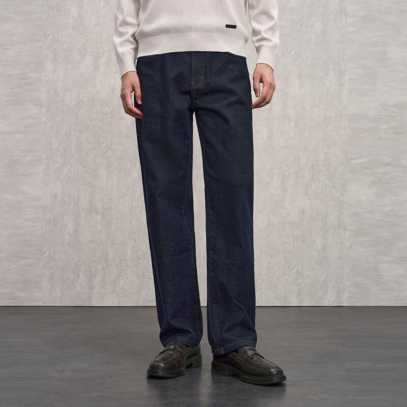 

EMZ Мужские прямые джинсы из теплого денима 9D7500517 32