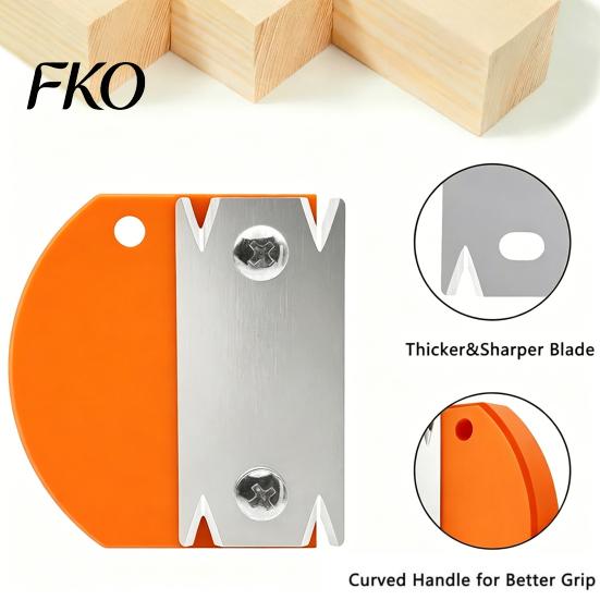 Wood Edge Deburring Tool Banding Trimmer, Mini Band Trimmer & Cutter, Stainless Steel Blade Veneer Hand-held Woodworking for Woodworking,