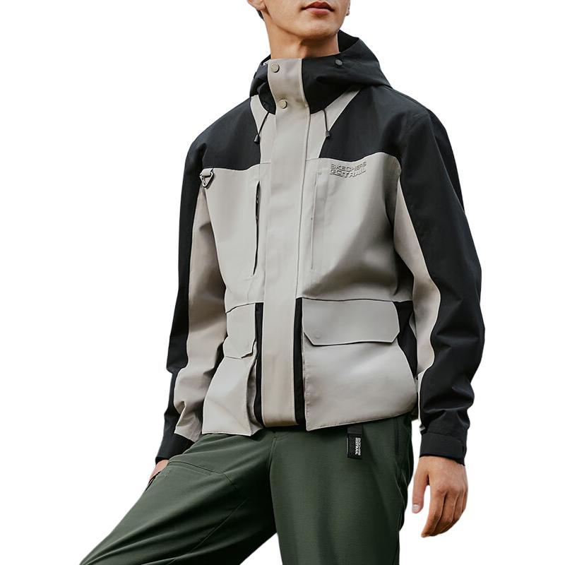 Skechers Outdoor Series Fashion Windproof Sports Hooded Jacket Men Jackets P325M015-02CC XXL