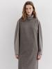 Moia Layered Knit Dress (Wood)