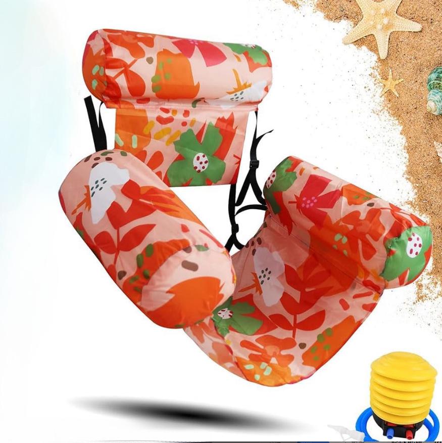 Sdraio Galleggiante Gonfiabile: Perfetto per Piscina, Spiaggia, Lago e Feste Estive