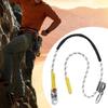 Adjustable Work Positioning Lanyard with Rope Grab for Fall Arrest Work Position Harness Outdoor High-altitude Work Safety Rope
