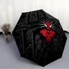 1pc Spider-Man Automatic Folding Umbrella, 8 Ribs for All-Season Use 026