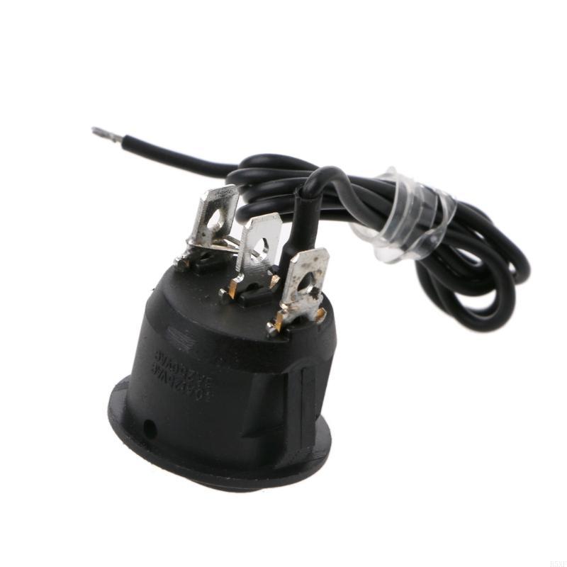 2025 New Car Modification Switch 12V Universal 3 Pins Round Heater Car for Seat Rocker Sw