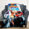1pc Blaze AxleCity Outdoor Blanket Lightweight Flannel, Soft & Warm, All-Season Use for Sofa, Outdoor, Camping, Living Room029