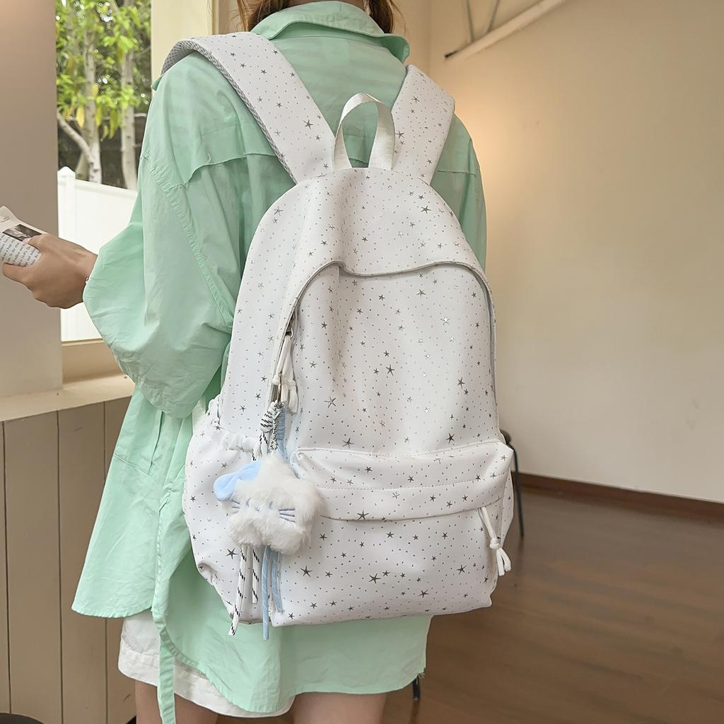 Schoolbag Casual Gypsy backpack for men and women Large capacity Japanese small fresh schoolbag for women New simple and fashionable junior high
