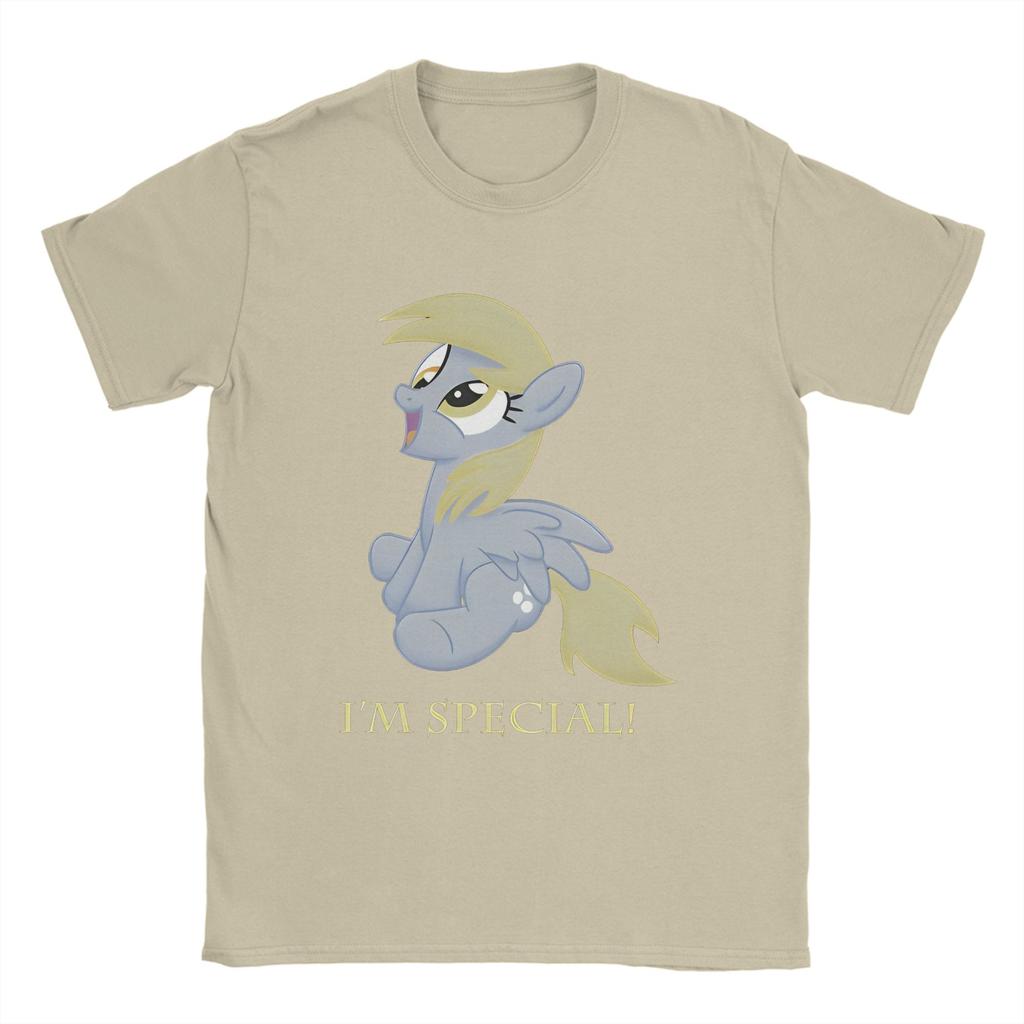 Unisexs Muffins Derpy Hooves T Shirts Cotton Tops Awesome Short Sleeve Round Neck Tees Birthday Gift TShirts